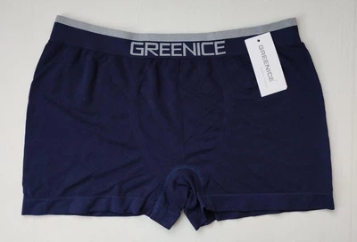 Боксеры мужские Greenice бесшовные синий темный L 4281