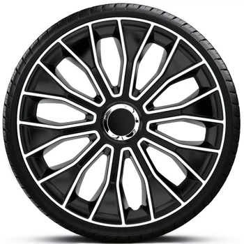 Колпаки для дисков Argo R15 VOLTEC PRO White&Black черно-белые