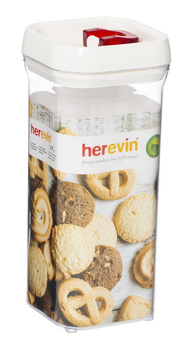 Контейнер для сыпучих продуктов Herevin Red 1.5 л (161203-001)