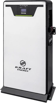 Гібридний інвертор Kraft KRF-HISA 5 кВт 48В 1Ф (42-00091)