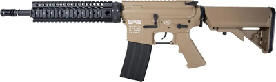 Винтовка пневматическая Cybergun SA Swiss Arms X FN Herstal M4 Ras CO2 кал. 4,5 мм Tan