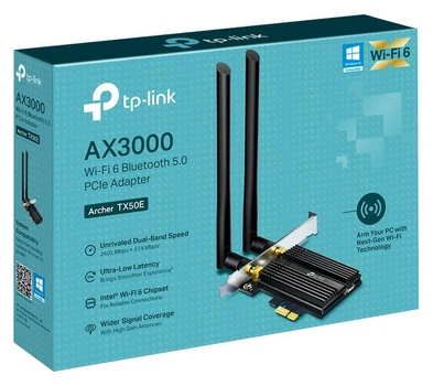 Wi-Fi адаптер TP-Link Archer TX50E