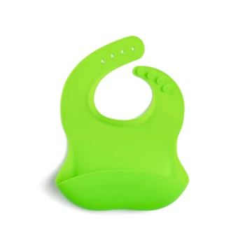 Силіконовий Слюнявчик Салатовий ВЕЛС®