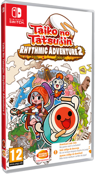 Гра Nintendo Switch Taiko no Tatsujin: Rhythmic Adventure Pack 2 (Картридж) (3391892013283)