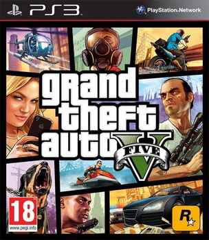 Гра PS3 Grand Theft Auto V (Blu-ray диск) (5026555411431)