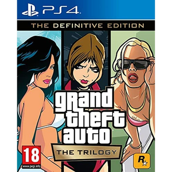 Гра PS4 Grand Theft Auto The Trilogy The Definitive Edition (Blu-ray диск) (5026555430845)