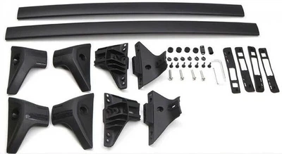 Поперечины Toyota Rav4 2019 2020 2021 на рейлинги черные матовые оригинал Havoc