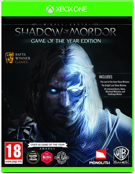 Гра Xbox One Middle-earth: Shadow of Mordor - Game of the Year Edition (Blu-ray диск) (5051895395523)