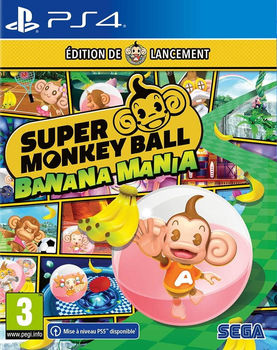 Гра PS4 Super Monkey Ball Banana Mania Launch Edition (Blu-ray диск) (5055277044436)