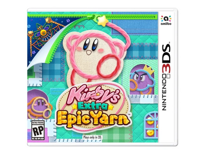 Гра Nintendo 3DS Kirby And The New Cloth Of The Nintendo 3DS Hero (Картридж) (0045496477950)