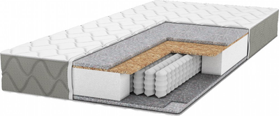Ортопедичний матрац Smart Mattresses Moderate Cocos 70х190 см (253251-70190)