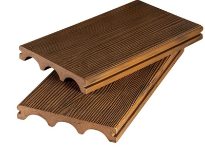 Доска террасная ДПК Renwood terrace 3D massive 150х23х3000 Amber Teak