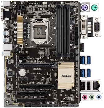 Материнская плата Asus Z97-P REV:2.0 LGA 1150 (Z97-P REV:2.0) Б/У