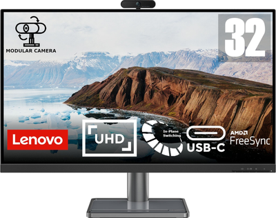 Монітор 31.5" Lenovo L32p-30 (66DFUAC1EU)