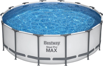 Каркасний басейн Bestway Steel Pro Max 5 в 1 з аксесуарами 427 x 122 см (6941607327517)