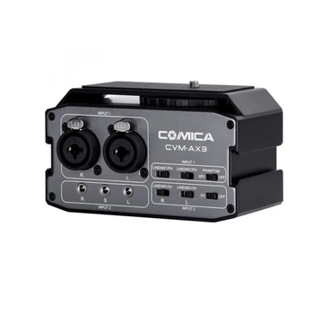 Двухканальный аудиомикшер Comica CVM-AX3 Dual-Channel Audio Mixer