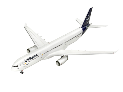 Збірна модель Revell Літак Airbus A330-300 Lufthansa масштаб 1:144 (4009803038162)