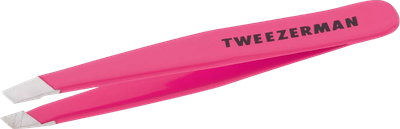 Pęseta do brwi Tweezerman Mini Slant Tweezer Neon Różowy (0038097124835)