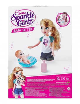 Lalka z akcesoriami Zuru Sparkle Girlz Baby Sitter 27 cm (4894680027121)