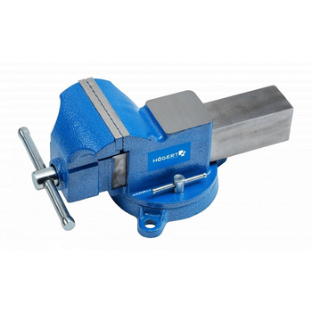 Тиски слесарные поворотные 150 мм HOGERT, HT3B618