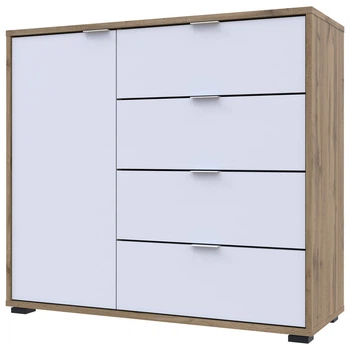 Комод Doros С1 Тахо / Білий 100х38,1х81,2 (41510010)