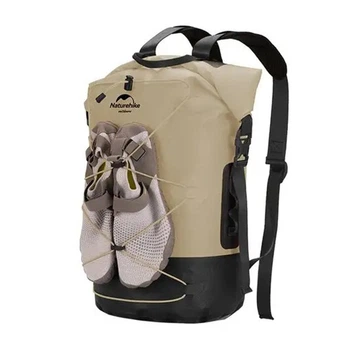 Туристический рюкзак Naturehike NH21FSB04 30л бежевый водонепроницаемый рюкзак для походов и активного отдыха (VIL-O_33P)