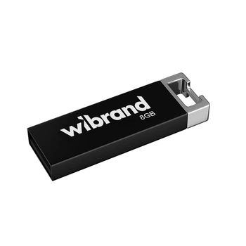 Флешка Wibrand Chameleon 8 ГБ USB 2.0 чорна