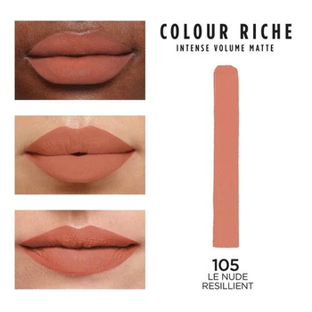 Матова помада для губ L'Oreal Paris Color Riche Intense Volume Matte 505 Le Nude Resilient 2 г (30152182)