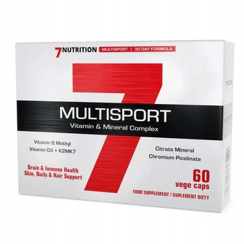 Вітамінно-мінеральний комплекс 7 Nutrition Multisport Vitamin & Mineral Complex, 60 caps