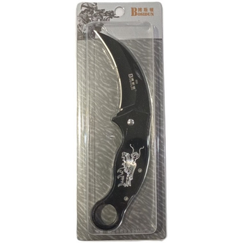 Нож складной керамбит Блистер 15 см (t9508)