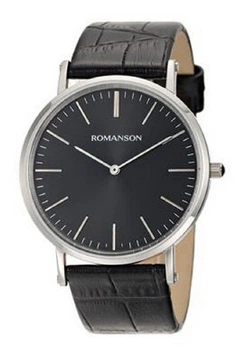 Часы Romanson TL0387CMWH BK кварц.