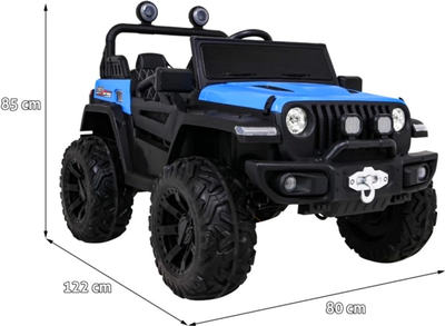 Електромобіль Ramiz Jeep Master Of Terain Блакитний (5903864914450)