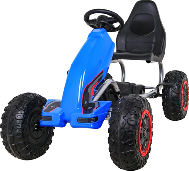 Gokart na pedały Ramiz Strong B012 Niebieski (5903864949667)