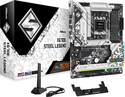 Материнська плата ASRock X670E Steel Legend