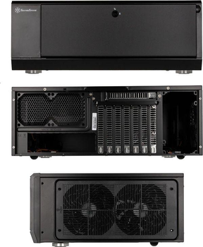 Корпус SilverStone GD10 (SST-GD10B)
