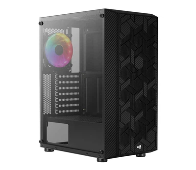 Корпус AeroCool Hive-G-BK-v3