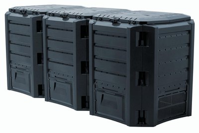 Компостер садовий Prosperplast Module Compogreen 1200L black (5905197595436)