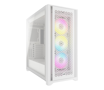Корпус Corsair iCUE 5000D RGB Airflow White (CC-9011243-WW)