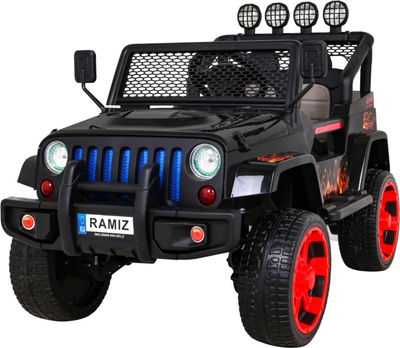 Samochód elektryczny terenowy Ramiz Raptor Drifter 4 x 4 Flames (5903864907179)