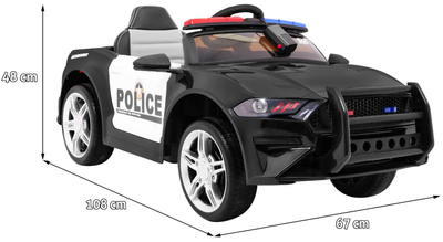 Samochód elektryczny Ramiz GT Sport Police (5903864904161)