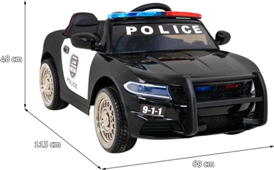 Samochód elektryczny Ramiz Super Police (5903864913507)