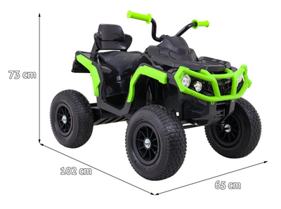 Електричний квадроцикл Ramiz ATV Air Чорно-зелений (5903864904468)