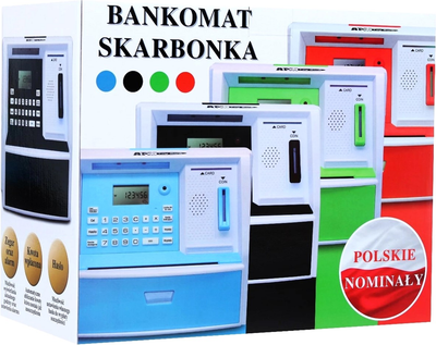 Skarbonka Ramiz Bankomat z kartą z trybem oszczędzania (5903864914498)