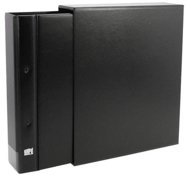 Альбом для значков SAFE Professional A4 #5510 - чёрный, с футляром