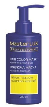 Тонирующая маска Master LUX для волос Ярко-желтый 200 мл