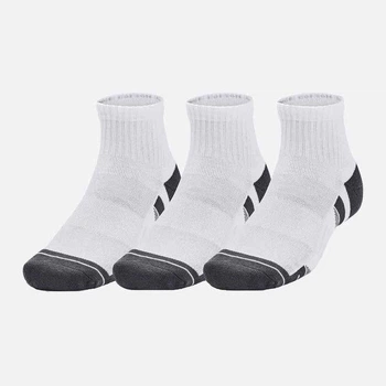Шкарпетки UA Performance Cotton 3p Qtr Білий Уні XL (1379528-100 XL)