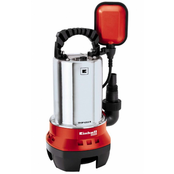 Насос занурювальний дренажний EINHELL відцентровий GC-DP 6315 N 630Вт Hmax 8м 17м³/ч для брудної води 4170491