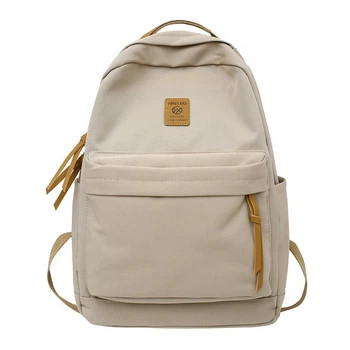 Рюкзак Lesko 81227 Ivory 20L с карманом для ноутбука подростковый бежевый