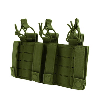 Подсумок для 3 магазинов на систему Molle CONDOR Triple Kangaroo Mag Pouch Gen II (olive)