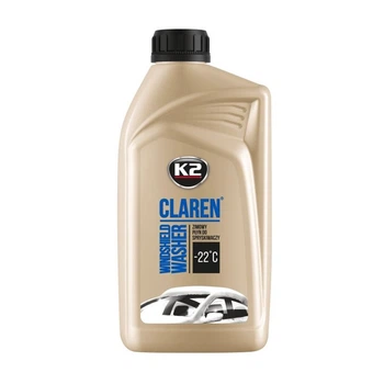 Омыватель стекла зимний K2 Claren Windshield Washer -22°С с нейтральным ароматом 1л K621